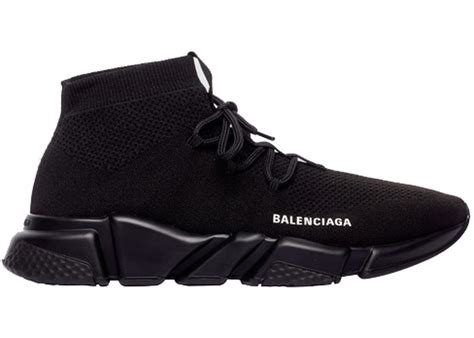 balenciaga speed trainer with laces.